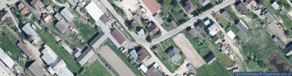Zdjęcie satelitarne Kapliczka, Figura Świętych, Krzyż
