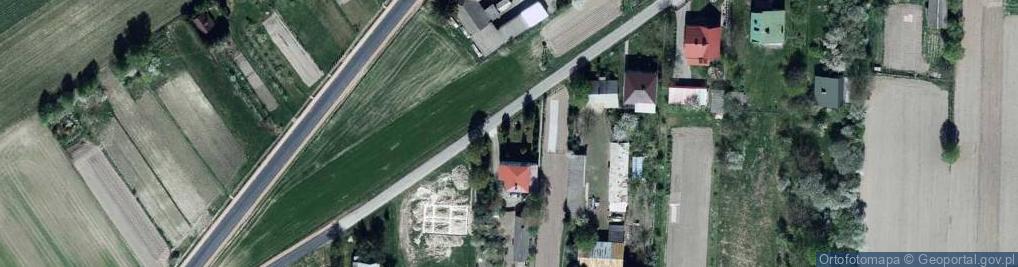 Zdjęcie satelitarne Kapliczka, Figura Świętych, Krzyż