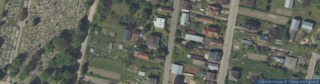 Zdjęcie satelitarne Kapliczka, Figura Świętych, Krzyż