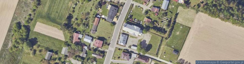 Zdjęcie satelitarne Kapliczka, Figura Świętych, Krzyż