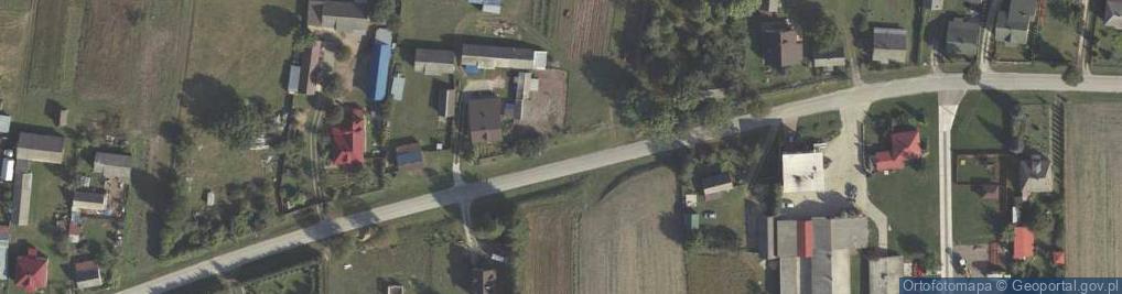 Zdjęcie satelitarne Kapliczka, Figura Świętych, Krzyż