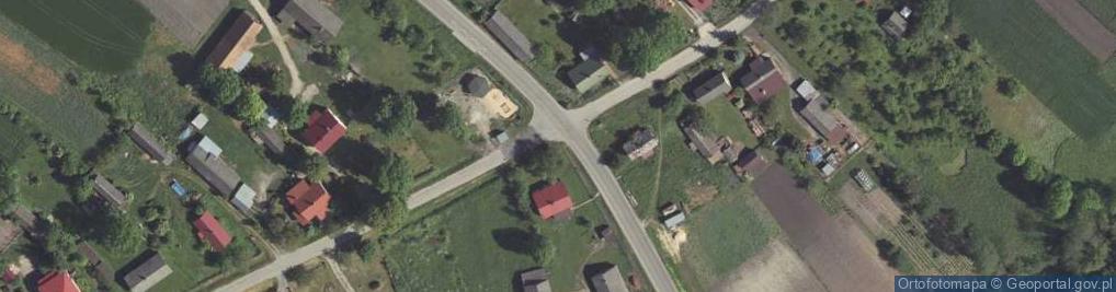 Zdjęcie satelitarne Kapliczka, Figura Świętych, Krzyż