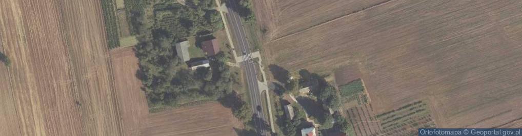 Zdjęcie satelitarne Kapliczka, Figura Świętych, Krzyż