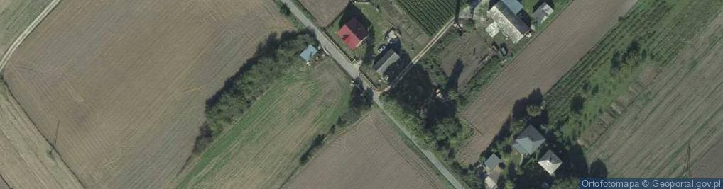 Zdjęcie satelitarne Kapliczka, Figura Świętych, Krzyż