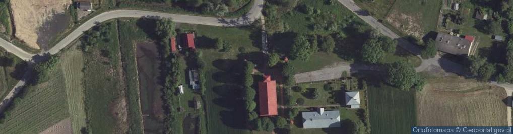 Zdjęcie satelitarne Kapliczka, Figura Świętych, Krzyż