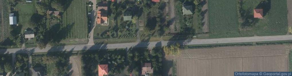 Zdjęcie satelitarne Kapliczka, Figura Świętych, Krzyż