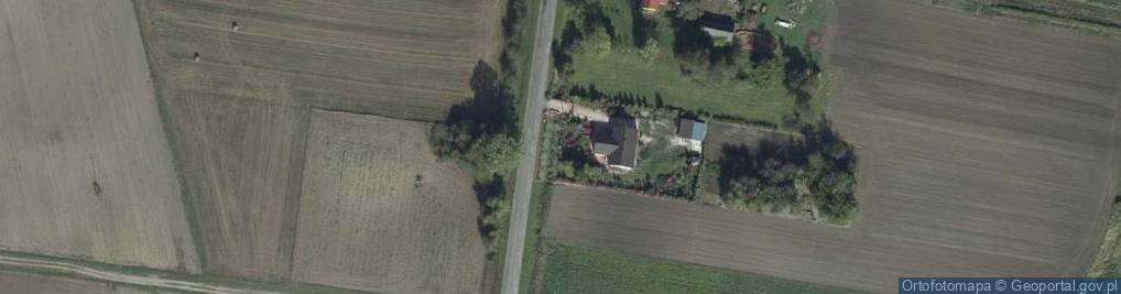 Zdjęcie satelitarne Kapliczka, Figura Świętych, Krzyż