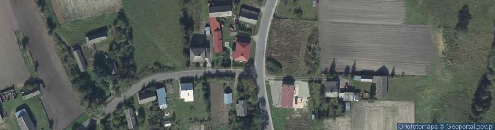 Zdjęcie satelitarne Kapliczka, Figura Świętych, Krzyż