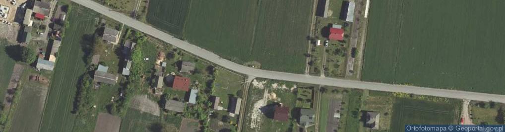 Zdjęcie satelitarne Kapliczka, Figura Świętych, Krzyż