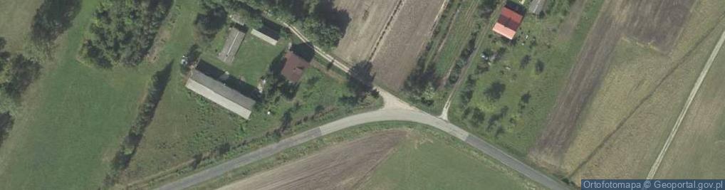 Zdjęcie satelitarne Kapliczka, Figura Świętych, Krzyż