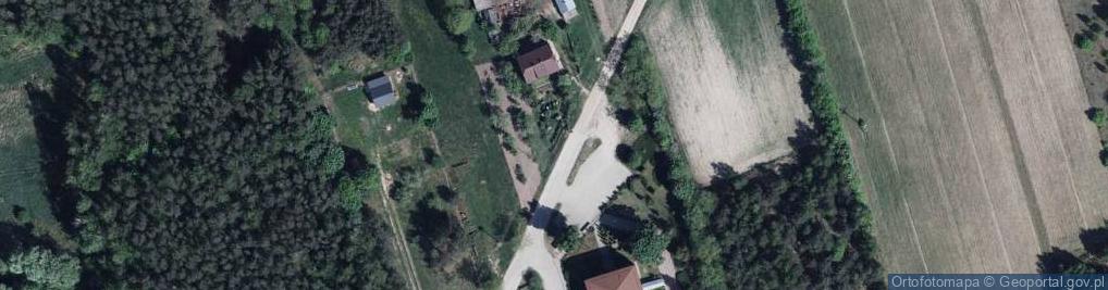 Zdjęcie satelitarne Kapliczka, Figura Świętych, Krzyż