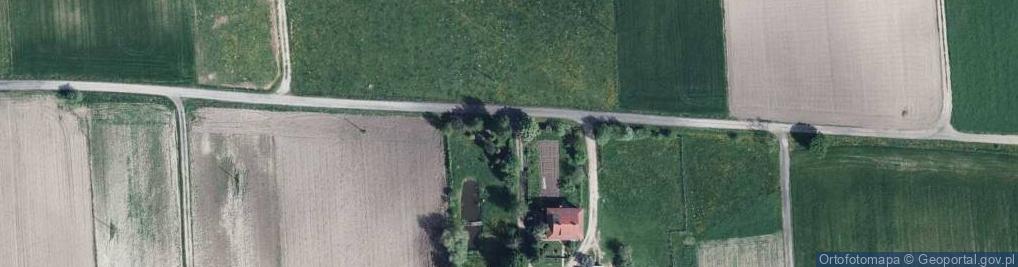 Zdjęcie satelitarne Kapliczka, Figura Świętych, Krzyż