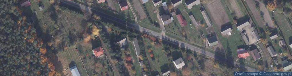 Zdjęcie satelitarne Kapliczka, Figura Świętych, Krzyż