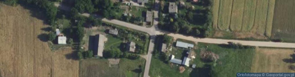 Zdjęcie satelitarne Kapliczka, Figura Świętych, Krzyż