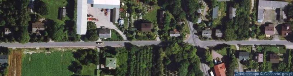 Zdjęcie satelitarne Kapliczka, Figura Świętych, Krzyż
