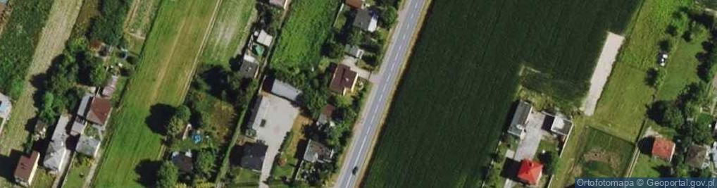 Zdjęcie satelitarne Kapliczka, Figura Świętych, Krzyż