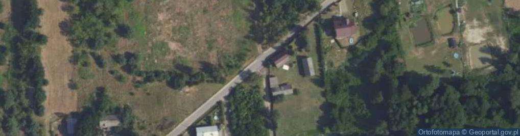 Zdjęcie satelitarne Kapliczka, Figura Świętych, Krzyż