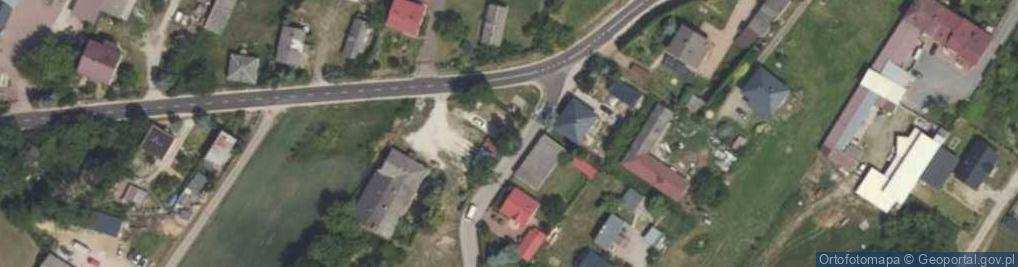 Zdjęcie satelitarne Kapliczka, Figura Świętych, Krzyż