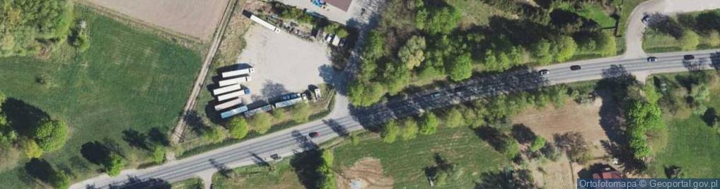 Zdjęcie satelitarne Kapliczka, Figura Świętych, Krzyż