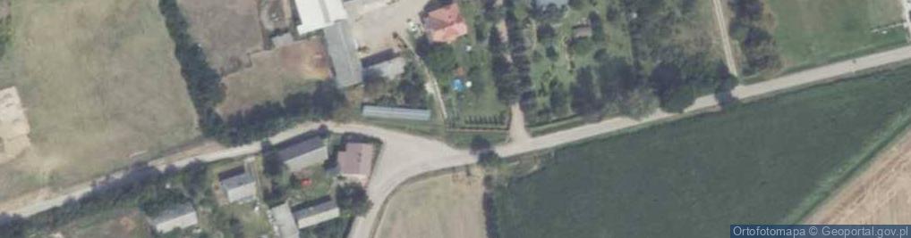 Zdjęcie satelitarne Kapliczka, Figura Świętych, Krzyż