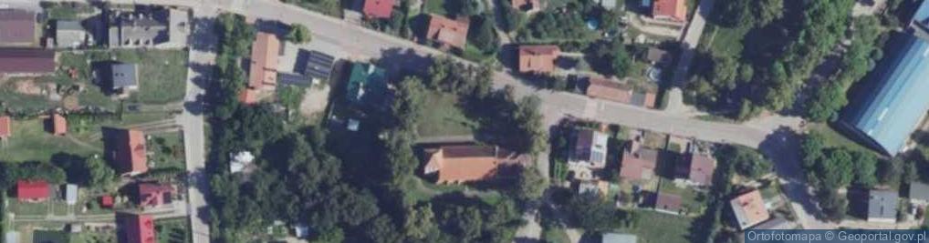 Zdjęcie satelitarne Kapliczka, Figura Świętych, Krzyż