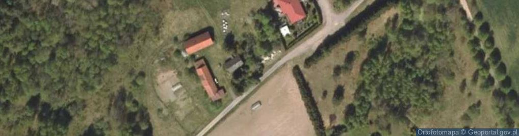 Zdjęcie satelitarne Kapliczka, Figura Świętych, Krzyż