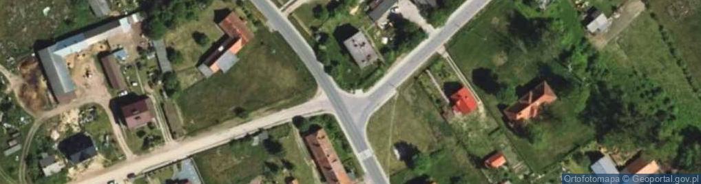 Zdjęcie satelitarne Kapliczka, Figura Świętych, Krzyż