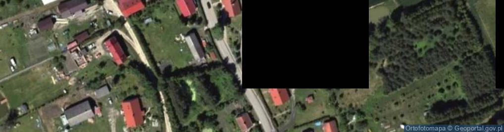Zdjęcie satelitarne Kapliczka, Figura Świętych, Krzyż