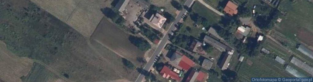 Zdjęcie satelitarne Kapliczka, Figura Świętych, Krzyż