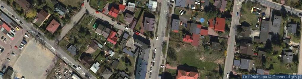 Zdjęcie satelitarne Kapliczka, Figura Świętych, Krzyż