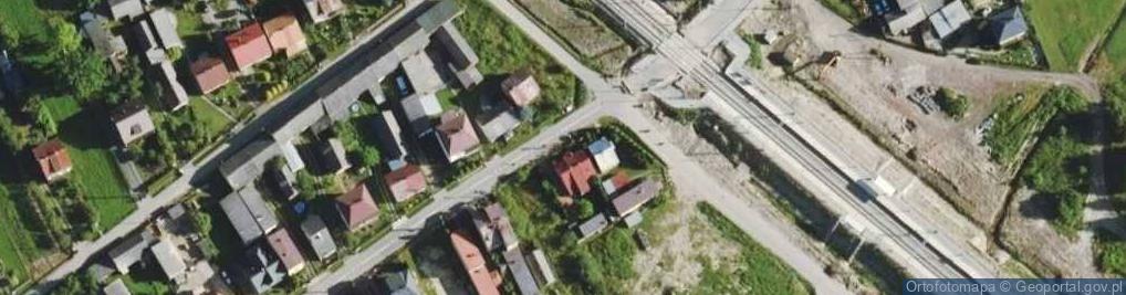 Zdjęcie satelitarne Kapliczka, Figura Świętych, Krzyż