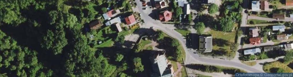 Zdjęcie satelitarne Kapliczka, Figura Świętych, Krzyż