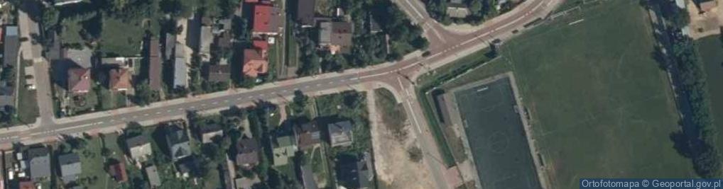Zdjęcie satelitarne Kapliczka, Figura Świętych, Krzyż
