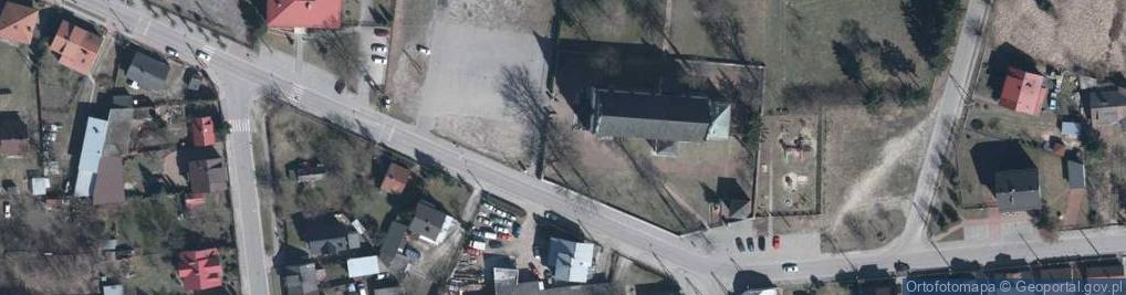 Zdjęcie satelitarne Kapliczka, Figura Świętych, Krzyż