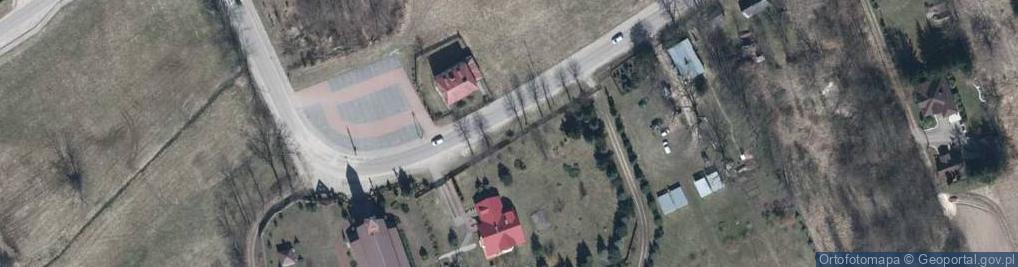 Zdjęcie satelitarne Kapliczka, Figura Świętych, Krzyż