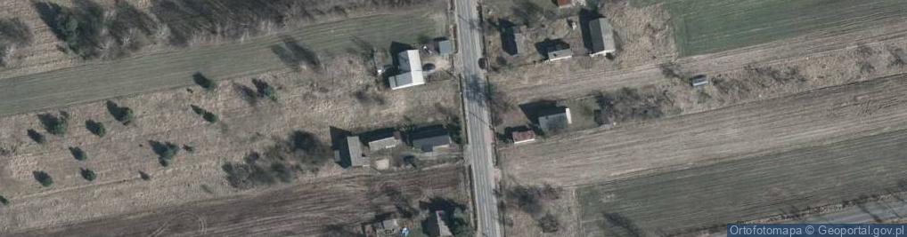 Zdjęcie satelitarne Kapliczka, Figura Świętych, Krzyż