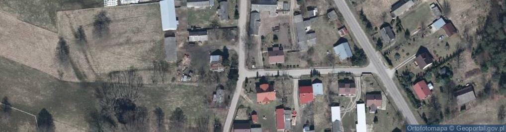 Zdjęcie satelitarne Kapliczka, Figura Świętych, Krzyż