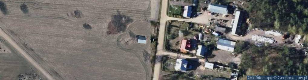 Zdjęcie satelitarne Kapliczka, Figura Świętych, Krzyż