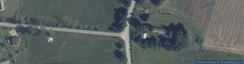 Zdjęcie satelitarne Kapliczka, Figura Świętych, Krzyż
