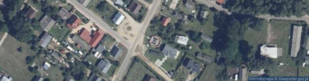 Zdjęcie satelitarne Kapliczka, Figura Świętych, Krzyż