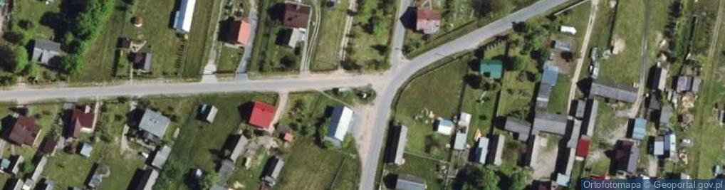 Zdjęcie satelitarne Kapliczka, Figura Świętych, Krzyż