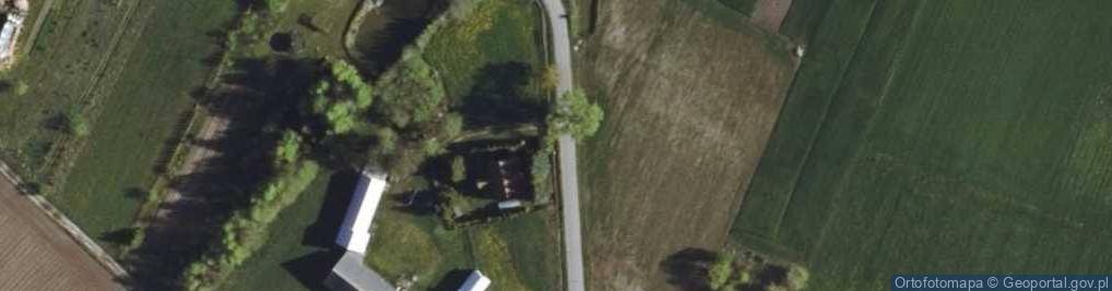 Zdjęcie satelitarne Kapliczka, Figura Świętych, Krzyż