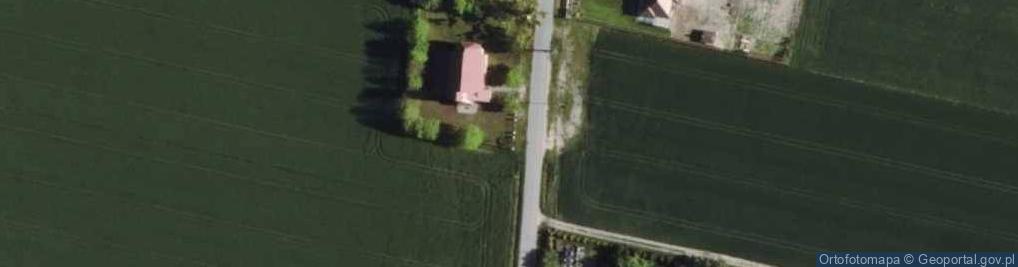 Zdjęcie satelitarne Kapliczka, Figura Świętych, Krzyż
