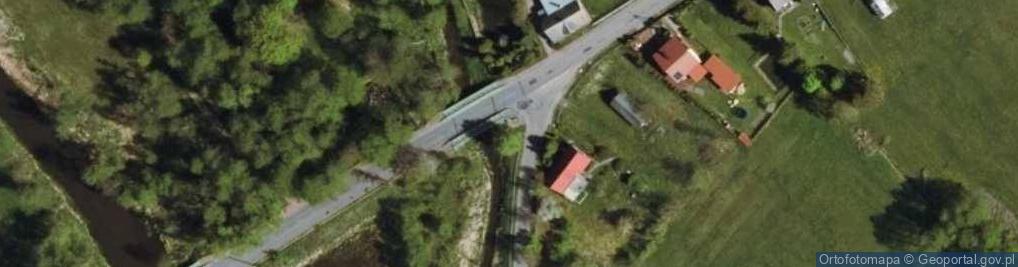 Zdjęcie satelitarne Kapliczka, Figura Świętych, Krzyż
