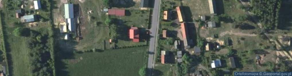 Zdjęcie satelitarne Kapliczka, Figura Świętych, Krzyż