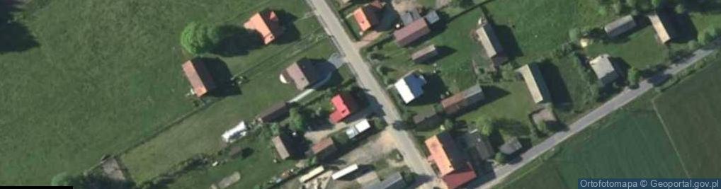 Zdjęcie satelitarne Kapliczka, Figura Świętych, Krzyż