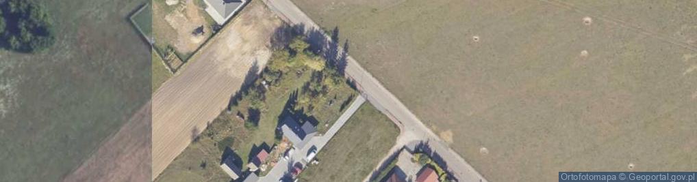 Zdjęcie satelitarne Kapliczka, Figura Świętych, Krzyż