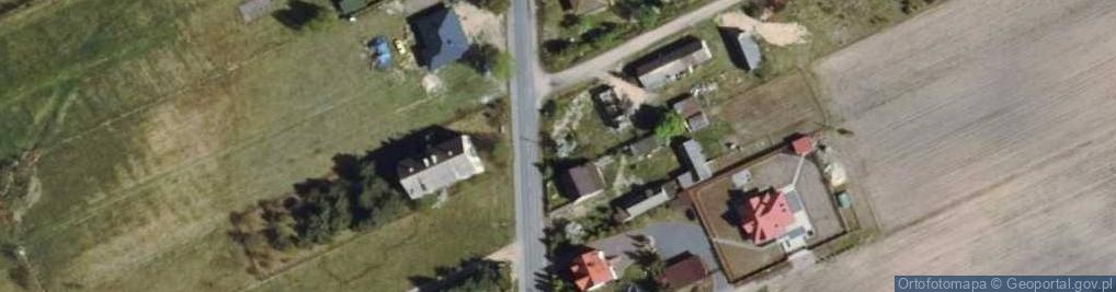Zdjęcie satelitarne Kapliczka, Figura Świętych, Krzyż
