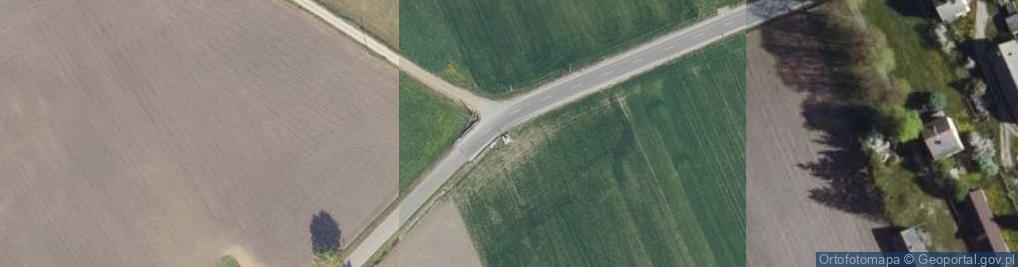 Zdjęcie satelitarne Kapliczka, Figura Świętych, Krzyż