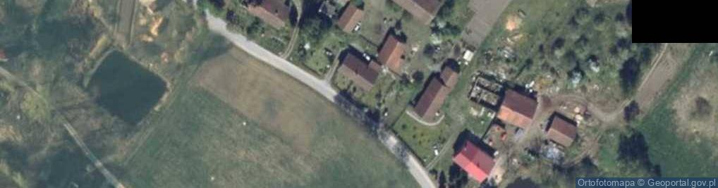 Zdjęcie satelitarne Kapliczka, Figura Świętych, Krzyż